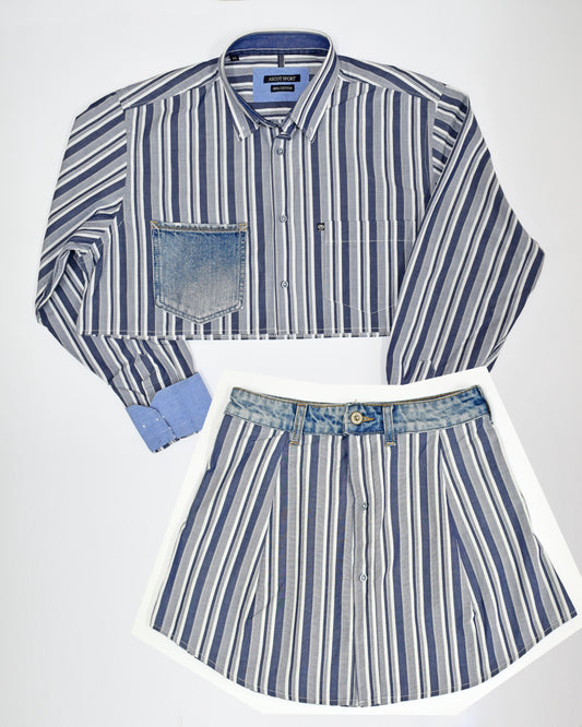Strip & Stripes SHIRT + SKIRT