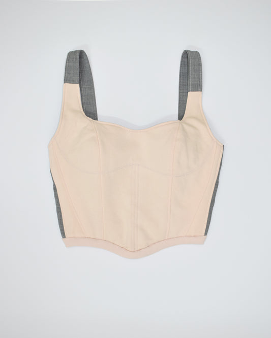 Pinky Upcycled Corset