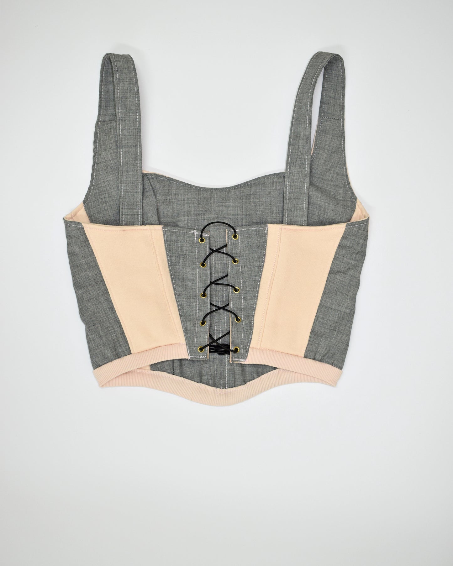 Pinky Upcycled Corset