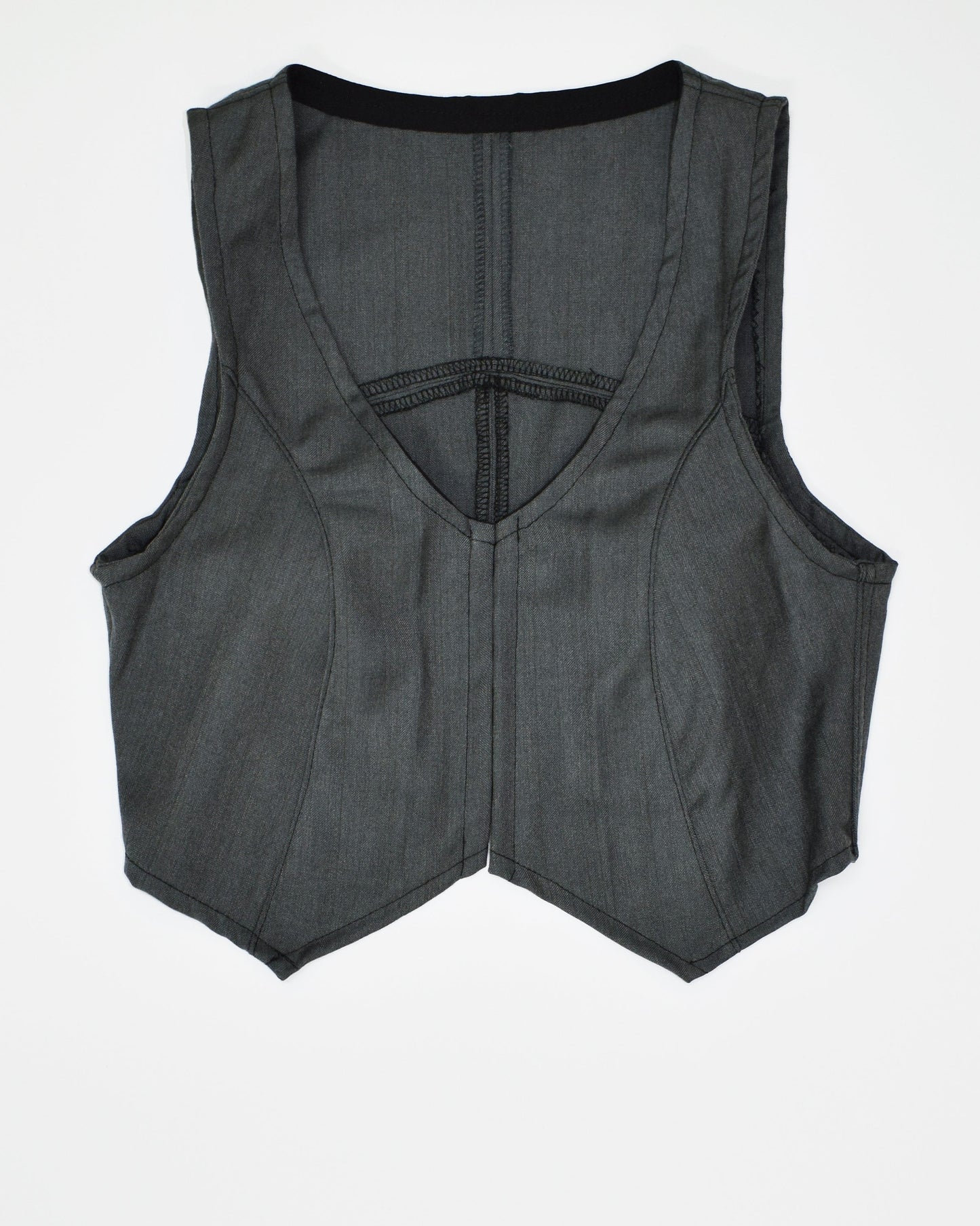 Upcycling Gilet & Skirt set