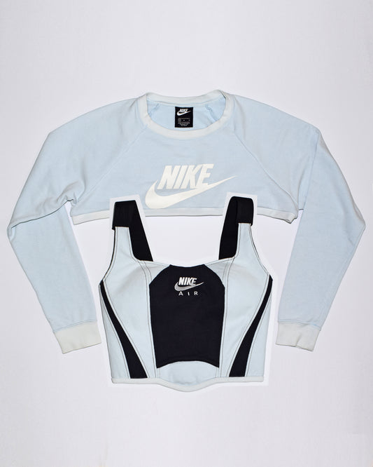 Crop hoodie + Corset NIKE